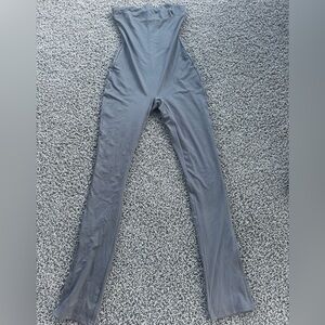 Princess Polly strapless Charcoal Jumpsuit new with tags